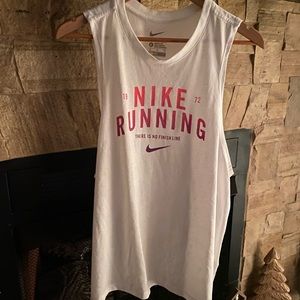 Nike Workout/Excercise Top in White #0624